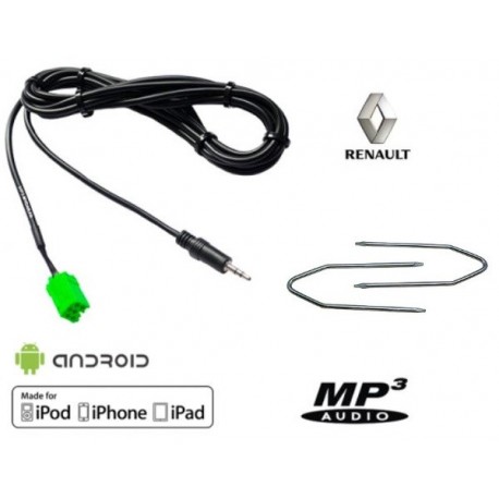 Cable Auxiliaire Autoradio Renault Update List + Clés Extracteur