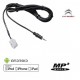 cable auxiliaire CITROEN C4 RD4 12PIN aux jack autoradio origine