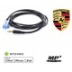 Cable Auxiliaire pour autoradio d'origine Porsche CDR+22 CDR+32