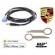 Cable Auxiliaire pour autoradio d'origine Porsche CDR+22 CDR+32 + clés de demontage