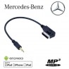 Cable Auxiliaire MP3 3,5mm pour véhicule Mercedes Benz
