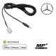 Cable Auxiliaire MP3 pour Autoradio d'origine Mercedes
