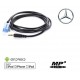 Cable Auxiliaire MP3 pour Autoradio Mercdes Class A et B