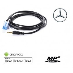 Cable Auxiliaire MP3 pour Autoradio Mercdes Class A et B