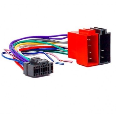 Cable Adaptateur Faisceau ISO autoradio Oxygen 16 pin connecteur :  : Auto et Moto