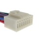 Cable Faisceau ISO pour autoradio ALPINE16 pins connecteur blanc