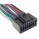 Cable Faisceau ISO pour autoradio JVC 16 pins 10mm*22mm