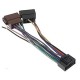 Cable Faisceau ISO pour autoradio JVC 16 pins 10mm*22mm