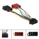 Câble faisceau ISO pour autoradio Pioneer 16 broches 24,5 x 10 mm