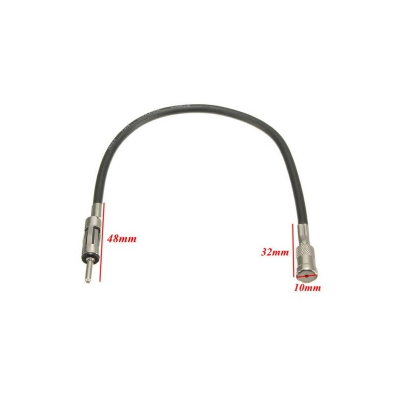 Cable adaptateur Antenne DIN vers ISO cableantdin0000_1 9,90
