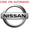 Recuperation Code Pin pour Autoradio Nissan Micra Note Qashqai Almera Juke Connect