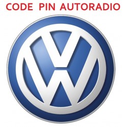 Recuperation Code Pin pour Autoradio Volkswagen Seat Skoda Audi