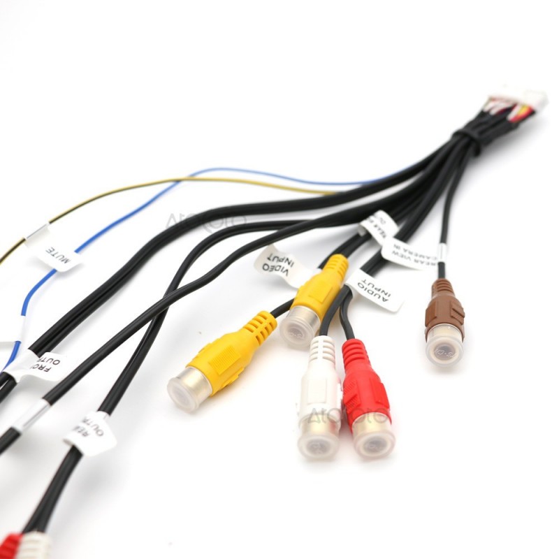 IMC AUDIO RCA Cable For Pioneer AVIC-Z110BT AVICZ110BT Navigation - SKTA32-13RCA
