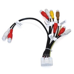 Câble RCA 24 pins pour autoradio Pioneer AVIC F930BT F940BT F9310BT F30BT F40BT