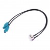 Cable Antenne Fakra pour VW Rcd Rns 210 300 310 510 2 Fakra Male