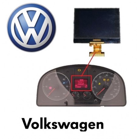 Afficheur LCD ECRAN DE COMPTEUR Volkswagen GOLF V, TOURAN, SHARAN, PASSAT