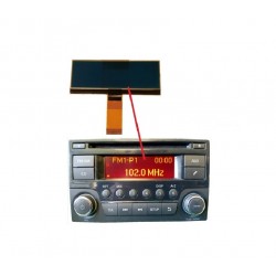 ECRAN LCD pour autoradio Nissan Juke, Navara, Note, NV200, Qashqai, X-TraiL
