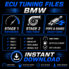 Fichiers ECU BMW - Cartographies ORI, Stage 1, Stage 2 & Stage 3