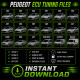 Peugeot Fichiers Chip Tuning ECU Cartographie Reprogrammation Stage 1, 2, 3