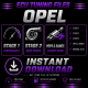 OPEL Fichiers Chip Tuning ECU Cartographie Reprogrammation Stage 1, 2, 3