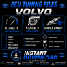 VOLVO Fichiers Chip Tuning ECU Cartographie Reprogrammation Stage 1, 2, 3