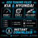 KIA / HYUNDAI Fichiers Chip Tuning ECU Cartographie Reprogrammation Stage 1, 2, 3