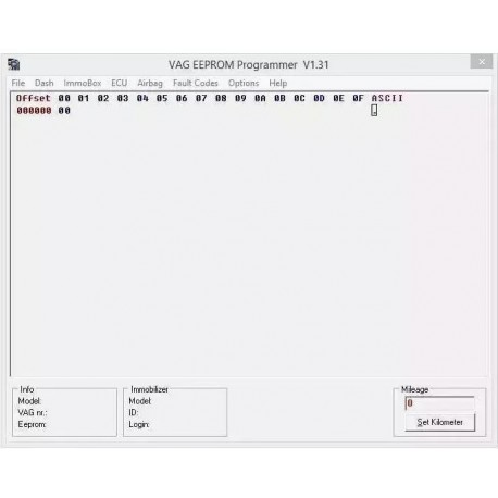 Logiciel EEPROM Programmer v1.31 VAG EEPROM