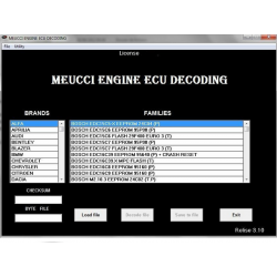 Software Meucci 3.1 Reset Remove Immo OFF ecu software immo software