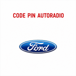 Récupération Déblocage Code PIN Autoradio Ford