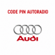 Récupération Code PIN Autoradio GPS RNS-E Audi A3 S3 A4 A6 TT R8