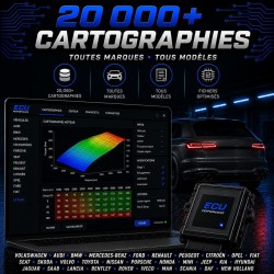 JEEP Fichiers Chip Tuning ECU Cartographie Reprogrammation Stage 1, 2, 3