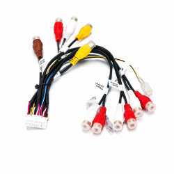Câble RCA 24 Pins Pour PIONEER AVIC-D3 F700BT F900BT F910BT F911T X910