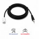 Câble Auxiliaire MP3 Pour Autoradio Citroën RD4