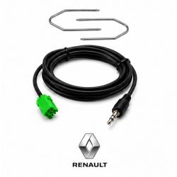 Câble Auxiliaire Pour Autoradio Renault Update List + Clés Démontage