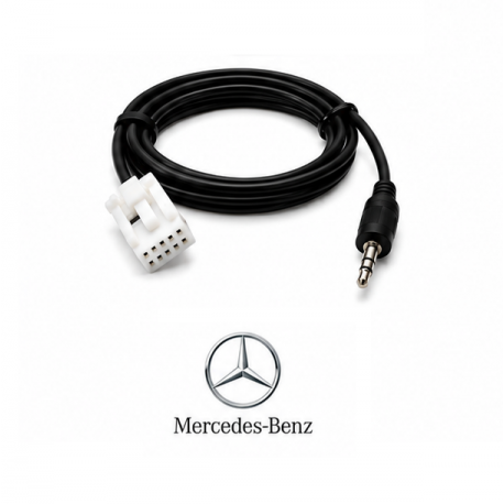 Câble Auxiliaire MP3 Pour Autoradio Mercedes Audio 20 Audio 50 APS