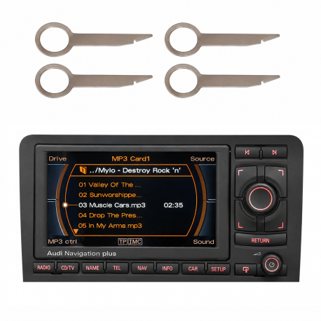 4 Clés De Démontage Audi RNS-E GPS Navigation A3 A4 A6