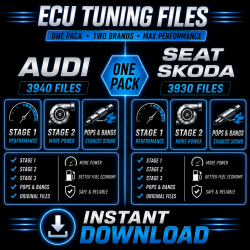 Pack ECU Audi, Volkswagen, SEAT & Skoda - ORI, Stage 1, Stage 2 & Stage 3