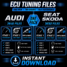 Pack ECU Audi, Volkswagen, SEAT & Skoda - ORI, Stage 1, Stage 2 & Stage 3