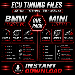 Pack ECU BMW & MINI - Cartographies ORI, Stage 1, Stage 2 & Stage 3