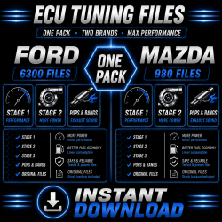 Pack ECU Ford & Mazda - Cartographies ORI, Stage 1, Stage 2 & Stage 3