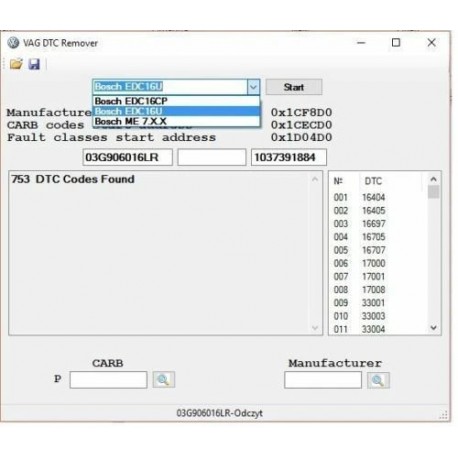 Logiciel vag edc16 me7