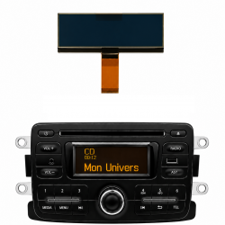 Écran LCD Pour Autoradio Nissan Juke, Navara, Note, NV200, Qashqai, X-Trail