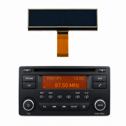Écran Afficheur LCD Autoradio Nissan Qashqai Juke X-Trail Navara Note Micra NV200