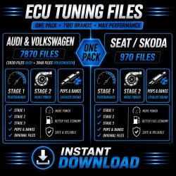 Pack ECU Audi, Volkswagen, SEAT & Skoda - ORI, Stage 1, Stage 2 & Stage 3