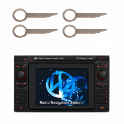 Clés Démontage Autoradio VW Volkswagen MFD