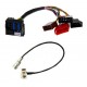 Cable Adaptateur pour Autoradio Audi A3 A4 A6 TT ISO vers RNS E + Fakra