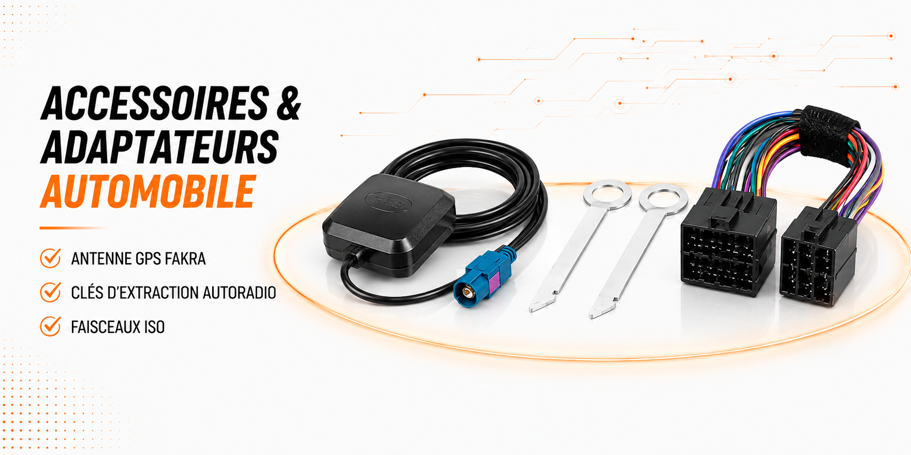 Accessoires autoradio
